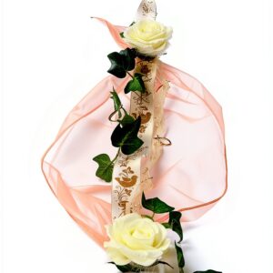 Fibula Style Dekoartikel Set Orange Hochzeit Tischdeko-0