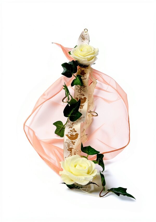 Fibula Style Dekoartikel Set Orange Hochzeit Tischdeko-0