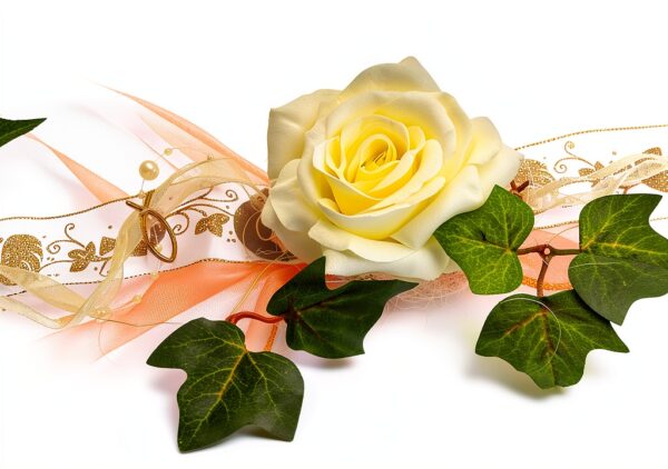 Fibula Style Dekoartikel Set Orange Hochzeit Tischdeko-2