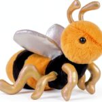 Plüsch Biene Stofftier Kinder Geschenk weich handgefertigt-0
