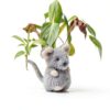Graue Maus Plüschtier Stofftier weich für Kinder Geschenk-1
