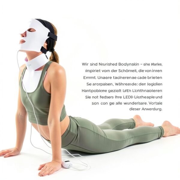 Nourished Bodynskin LED Lichttherapie Maske Hautpflege-7