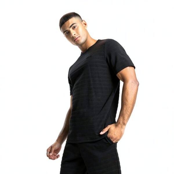PUMA ESS Elevated Strukturiertes T-Shirt Unisex-2