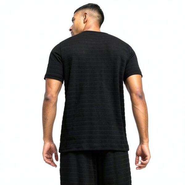 PUMA ESS Elevated Strukturiertes T-Shirt Unisex-4