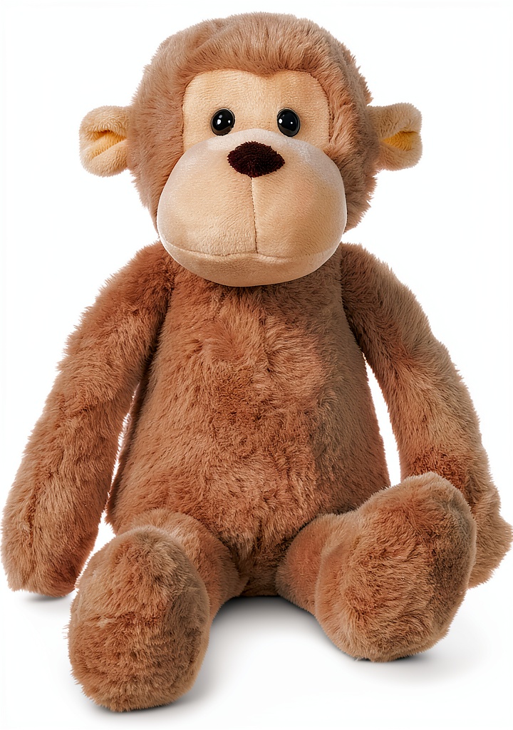 Softie Plüschtier Braun 30cm im Kinderzimmer