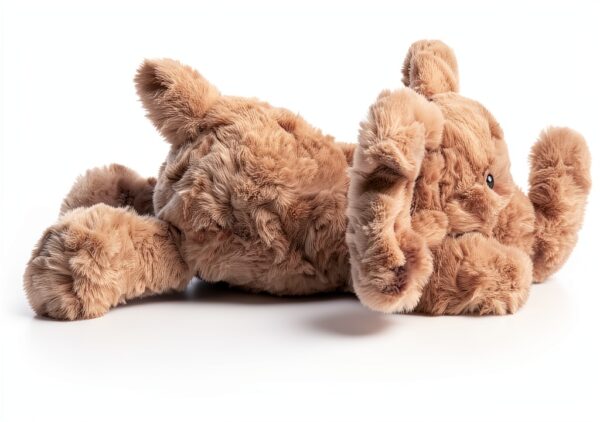 Braun und Grau Polyester Stofftier für Kinder-4