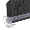 Sonnenschutz‑HH Klemmfix Duo‑Rollo Anthrazit 90 cm x 160 cm – 1‑Tür,-2