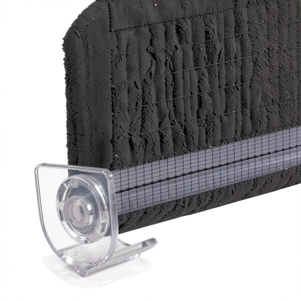 Sonnenschutz‑HH Klemmfix Duo‑Rollo Anthrazit 90 cm x 160 cm – 1‑Tür,-2