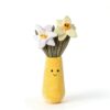 Narcissus Plüschblume gelbes Plüschtier Polyester-1