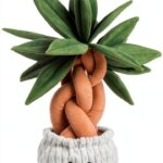 Gefüllter Geldbaum Polyester 50cm Spielzeug für Kinder-0