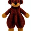 Apricot Lamb Plüsch Schnuffeltuch – Braun, 26 cm, handgefertigt-4