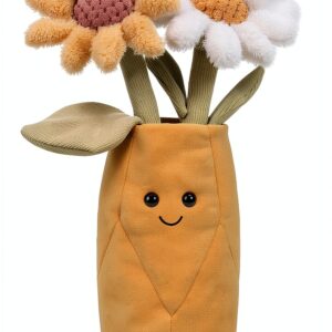 Plüschhase Daisy Modell 24038 Gelb 35 cm weiches Stofftier für Kinder-0