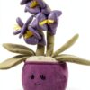 Kindertraum Plüsch-Phalaenopsis Orchidee Plüschtier Violett 28 cm-2