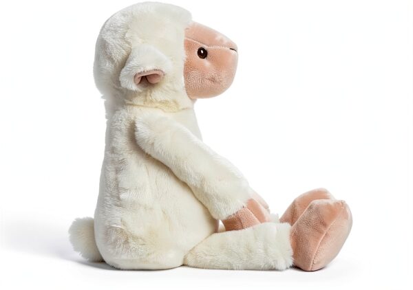 Baby Lamb Plüschspielzeug Handgefertigt 10x25x30 cm ultraweich-5