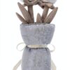 Plüsch Diamant Vase 30 cm – Handgefertigt, weiches Polyester, ideal-2