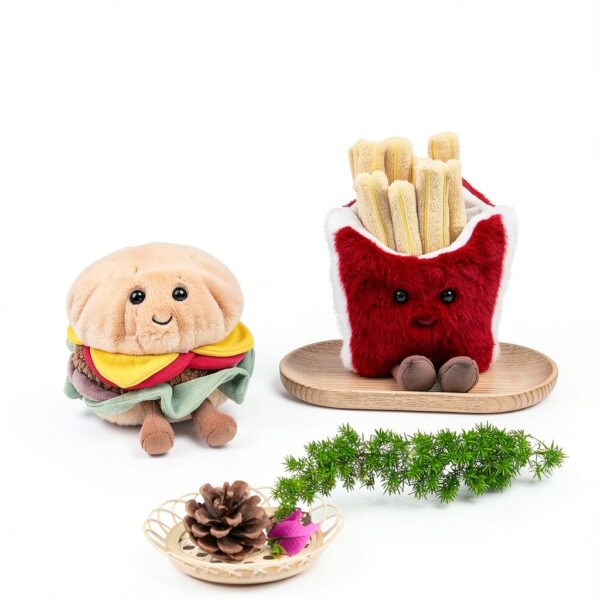 Plüsch Pommes Spielzeug Kindertraum – 17 cm Polyester Modell 23243-3
