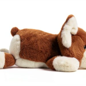 Corgi Plüschtier SnuggleBuddy – handgefertigt, 33 cm, braun-1