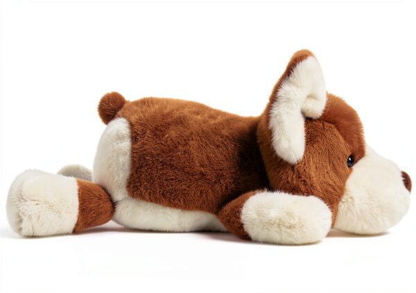 Corgi Plüschtier SnuggleBuddy – handgefertigt, 33 cm, braun-1