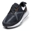 Nike Damen Sneaker DX9176 Schwarz Weiß Dunkelgrau Atmungsaktives Mesh-2