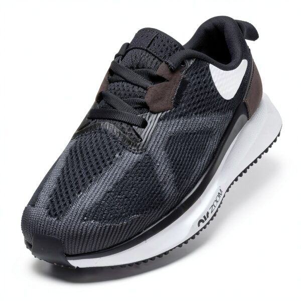 Nike Damen Sneaker DX9176 Schwarz Weiß Dunkelgrau Atmungsaktives Mesh-2