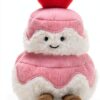 Plüschkuchen Kuscheltier 10cm Handgemacht aus Polyester – weich-4