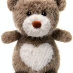 Plüschbär 20 cm Braun – Handgefertigt, weiches Polyester, Babygeschenk-0