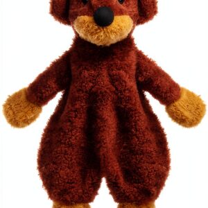Apricot Lamb Plüsch Schnuffeltuch – Braun, 26 cm, handgefertigt-0