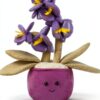 Kindertraum Plüsch-Phalaenopsis Orchidee Plüschtier Violett 28 cm-0