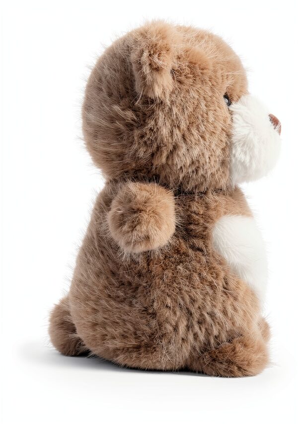 Plüschbär 20 cm Braun – Handgefertigt, weiches Polyester, Babygeschenk-4