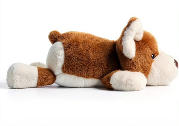 Corgi Plüschtier SnuggleBuddy – handgefertigt, 33 cm, braun-3
