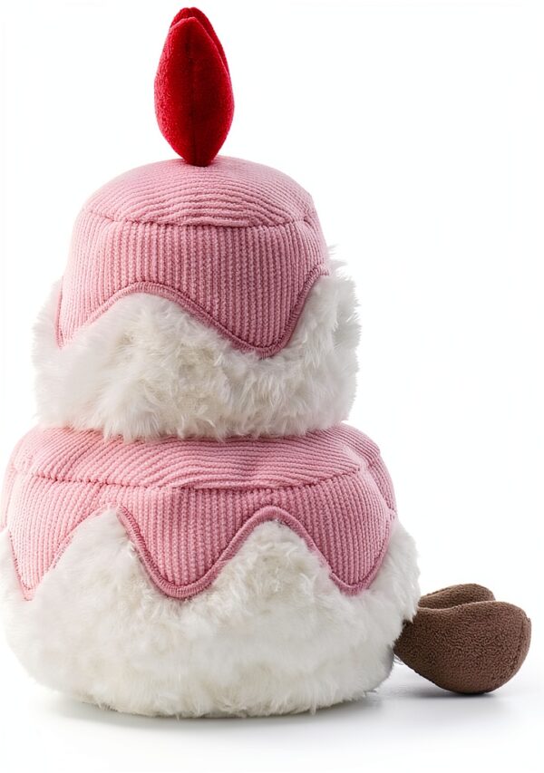 Plüschkuchen Kuscheltier 10cm Handgemacht aus Polyester – weich-2