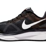 Nike Damen Sneaker DX9176 Schwarz Weiß Dunkelgrau Atmungsaktives Mesh-0