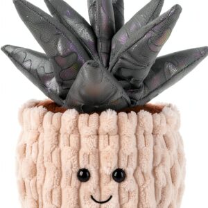 Apricot Lamb Aloe Pflanze Plüschtiere 21 cm Grün weiches Kuscheltier-0