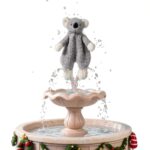 Apricot Lamb - Schlaf-gut-Koala Schmusetuch Plüsch Komfort Kuscheltier für Babys - weich & waschbar - 25 cm-0
