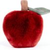 Apricot Lamb Apfel Essen Plüsch 13 cm Rot Kuscheltier für Kinder-6