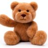 Apricot Lamb Bär Mikel Plüschtier 17 cm – weicher brauner Begleiter-0