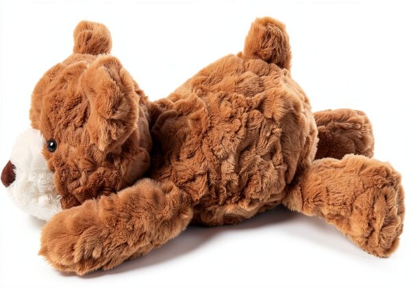 Apricot Lamb Schlafender Bär Plüschtier 35 cm Kuscheltier für Kinder-4