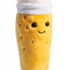 Apricot Lamb Bier Trinken Plüschtiere 24 cm Gelb für Kinder-3