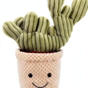 Apricot Lamb Plüsch Pflanze Plüschtier Pflanze Puppen Spielzeug Kaktus Puppen Spielzeug für Kinder und Baby-weich & waschbar-0