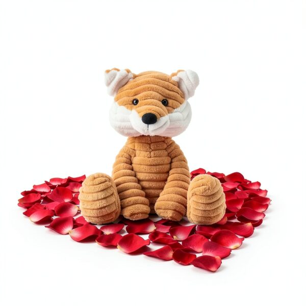Apricot Lamb Kuscheltier Fuchs 22 cm – weicher Cord, orange-1