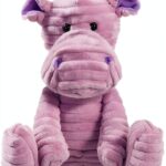 Apricot Lamb – Kuscheltier Nilpferd 23 cm – Plüsch Spielzeug Plüschtier für Kinder und Baby – Flauschiger Stofftier zum Spielen, Geschenk & Kuscheln – Gemütliches Schmusetier – Cord Nilpferd-0