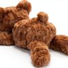 Apricot Lamb Schlafender Bär Plüschtier 35 cm Kuscheltier für Kinder-6