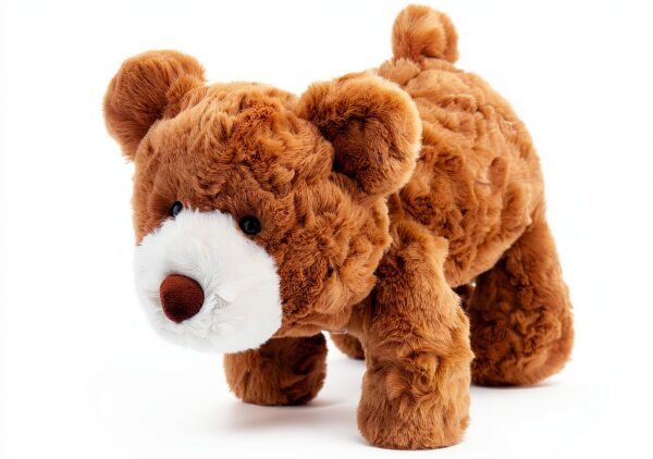 Apricot Lamb Schlafender Bär Plüschtier 35 cm Kuscheltier für Kinder-3