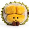 Apricot Lamb Durian Plüschtier für Kinder – Gelb 14 cm Stofftier-5