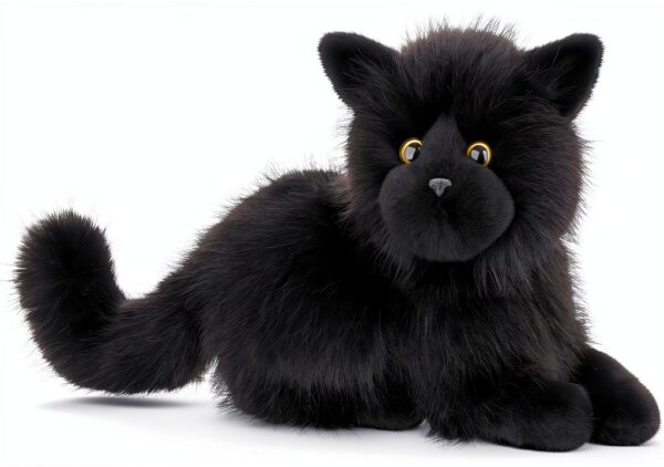Apricot Lamb Katze Heitao Plüschtier–Flauschiges Stofftier für Kinder-2