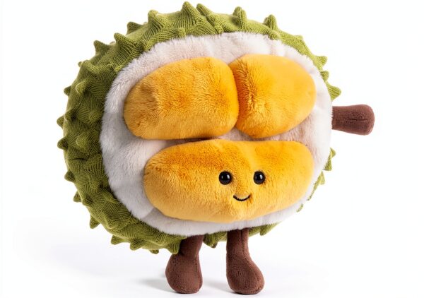 Apricot Lamb Durian Plüschtier für Kinder – Gelb 14 cm Stofftier-2