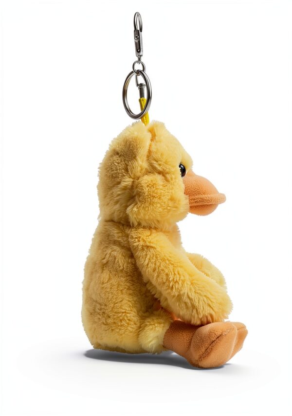 Apricot Lamb Schlüsselanhänger süßer Enten-Plüsch 15 cm gelb für-5