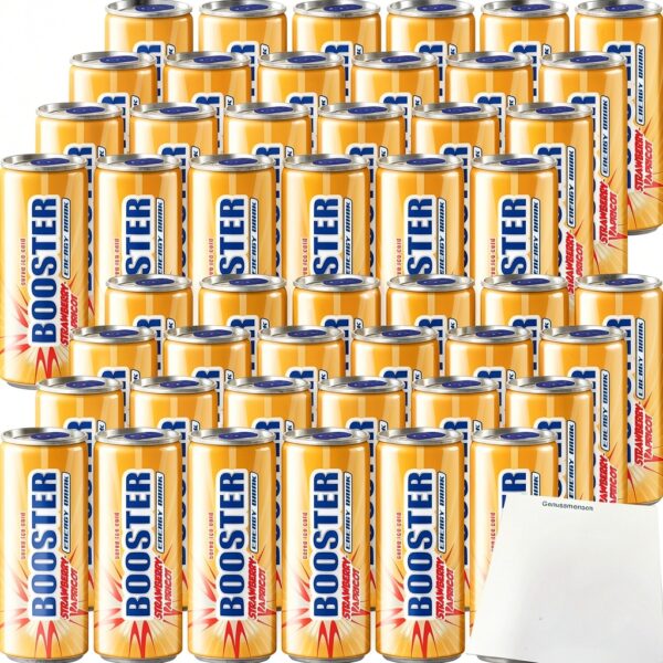 Booster Energy Erdbeere-Aprikose DPG 2er Pack 48x330ml usy Drink-0