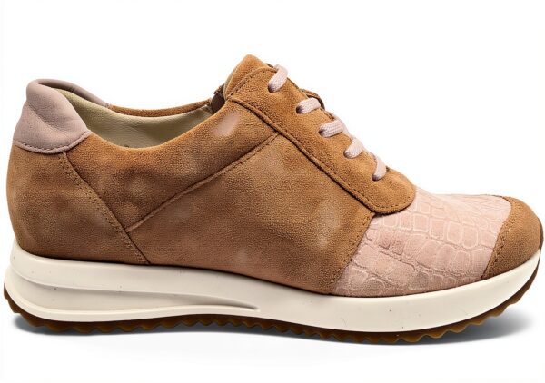 Waldläufer Lugina Vicky - Skin Apricot Veloursleder 41 EU-2