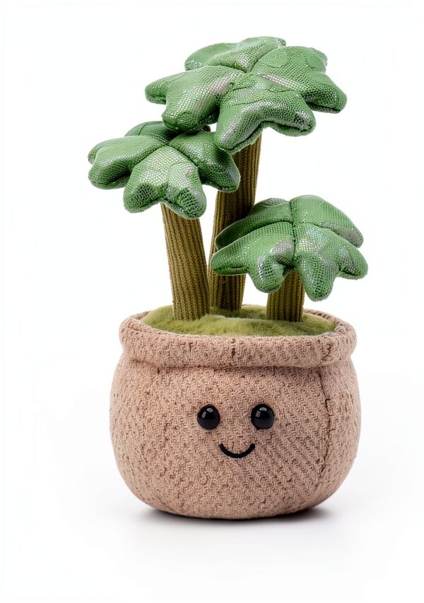 Apricot Lamb Lucky Four Leaf Klee Plüschtiere für Kinder, 16cm grün-5